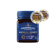 Manuka Honey น้ำผึ้งมานูก้า  Haddrell's UMF 20+  & 22 + & 25+  from New Zealand