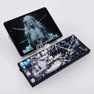 Chain Keycap PBT Material is translucent and supports wooting EZ63MADE68 Hero68ND63Night Demon Keyca