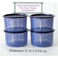 ️Tupperware Royale Blue One Touch Topper Small ️