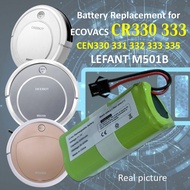 『𝙍𝙀𝘼𝘿𝙔 𝙏𝙊 𝙎𝙃𝙄𝙋』Replacement Battery for Ecovacs CEN330 331 332 333 335 CR330 (3S1P)  LEFANT M501B 11.