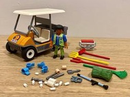 Playmobil 摩比 6636 絕版 動物園 管理員 的 車（二手無盒）