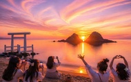 Fukuoka Uminonakamichi Park & Itoshima Full-Day Tour with Scenic Views