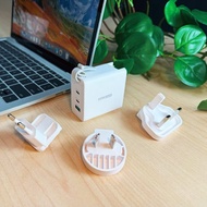 j5create 65W GaN氮化鎵三孔PD/QC極速充電器 -– JUP3565V