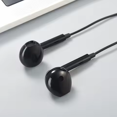 For Motorola G36 G06 G56 G15 E15 3.5MM In-ear Wire Control Headset With Mic Bass Earphones For Moto 