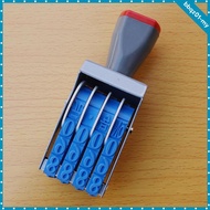 [BbqzefMY] Numbering Stamp Number Seal Rolling Stamp Rubber 4 digits Business Stamp Symbol Commercia