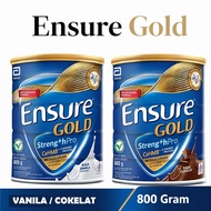 ENSURE GOLD HMB VANILLA CHOCOLATE 800GR | Low Lactose Adult Nutrition Milk