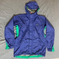 [M號] SUPREME 藍 綠 拚色 風衣 外套 二手 GORE-TEX 防潑水 連帽 外套