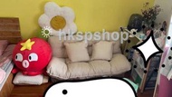 SP1068懶人沙發床 布藝梳化床 sofa bed 卡通可愛多顏色選擇榻榻米折疊床 躺地沙發 單人位 雙人位 日式榻榻米睡墊