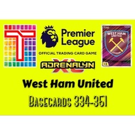 Panini Adrenalyn XL 22/23 Premier League West Ham Basecards