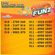 Umobile  Prepaid Sim Card Unlimited FUNZ