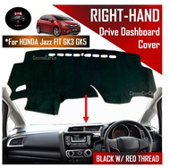 🔥SG SELLER🔥 Honda Jazz Fit GK3 GK5 Dashboard Mat Right Hand Drive Sun Protection Anti Slip Cover