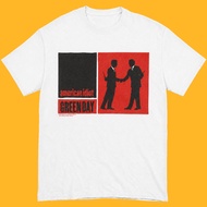 kaos band GREEN American idiot white GREENDAY American idiot white exclusive T-shirt
