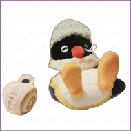 ZY1 PINGU Penguin Home Coffee Plush Bag Charm Cute Awakening Themed Pendan plushie toys for kids gir