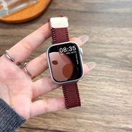 Magnetic Nylon Strap For Apple Watch Ultra 49mm 44mm 45mm 46mm 41mm 40mm 38mm series 7 6 8 9 10 11