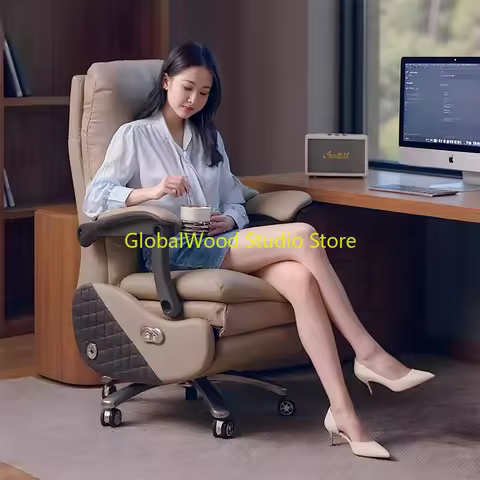 Relax Chair With Wood Luxury Electric Chair Gamer Computer Ergonomic Chair Executive Cover Cadeira P