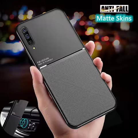 Magnet Case For Samsung Galaxy A50 A51 A71 A30S M21 A21S A70 A30 A20 A10 M30S Matte Skin Case Cover 