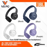 JBL Tune 520BT Wireless On-Ear Headphones Pure Bass Sound Bluetooth 5.3 Technology Up to 57H Battery