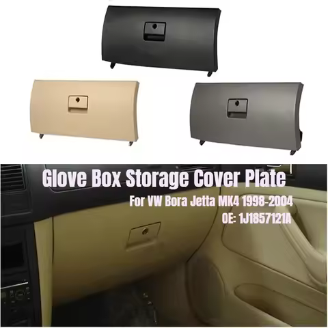 Car Console Glove Box Door Cover Plastic Glove Garbage Box Lid For A4 MK4 BORA Wagon 1J1857121A Blac
