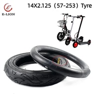 Kualiti Baik 14x2.125 Tayar Tiub Dalam 14*2.125 （57-253）tayar Untuk Basikal Elektrik Antigelincir E-