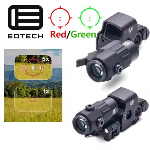 Eotech G33 G43 G45 Fixed 3X 5X Magnifier Scope 558 Holographic Red Green Dot Sight Reflex Optics Sco