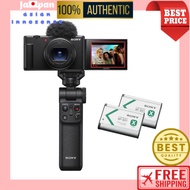 SONY Compact Digital Camera VLOGCAM Vlog Camera ZV-1II Shooting Grip Kit (Includes Grip: GP-VPT2BT B