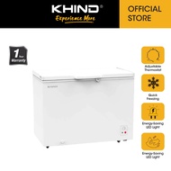 KHIND Peti Sejuk Beku Mendatar | Chest Freezer (295L) FZ295