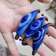 Natural silk eye handmade diaper bead pendant authentic pend天然蚕丝眼手工天珠吊坠真品挂件配饰原石玛瑙项链6.96.9shi