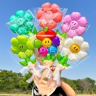 Love Balloon Flower Balloon Bouquet Balloon Valentine's Day Balloon Balloon Stick Handheld Balloon B