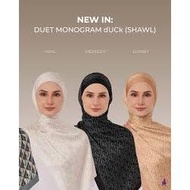 Duet Monogram dUCk Shawl