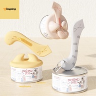MK1  Pet Cat Canned Food Spoon Soft Multifunctional Portable Can Opener Feeding Spoon Wet Food Can S