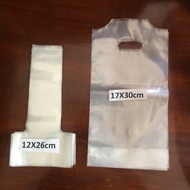 PE T-Shaped Cup Bag, foam bag 1 cup & 2 cups, pe1ly bag & 2 cups Disposable for Milk Tea, Coffee, su