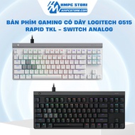 Logitech G515 RAPID TKL Wired Gaming Keyboard - Analog Switch | LIGHTSYNC RGB |