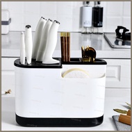 Nevʚ ɞ Chopstick Holder Multi-Functional Drain Chopstick Holder Kitchen Cooking Utensil Racks for Chopstick Spoon  Fork