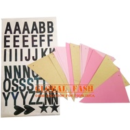 Bunting flag custom pink banner/ DIY banner sticker HBD banner flag/