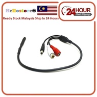 CCTV Microphone Mic Spy Hidden Mini Audio Sound Monitor For CCTV CAMERA DVR Security System