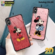 GL29 [Oppo] Premium Case Glossy Glitter Mickey A37 A5s A1k A5/A9 2020 A31 Reno 2f F5 F7 F9 A3s F1s F