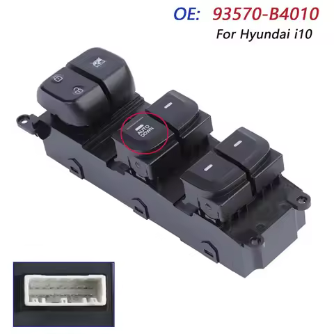 For Hyundai i10 2013-2017 Hyundai Xcent Hyundai Grand i10 Electric Master Window Control Switch Car 