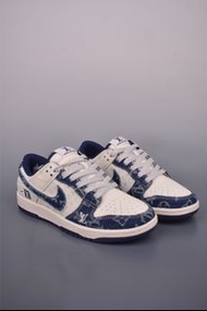 Louis Vuitton Dunk Low 牛仔布休閒鞋 頂級質感男鞋