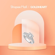 Goldheart Regalia 1.00ct Face Diamond White Gold Ring