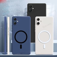 For Samsung Galaxy A06 4G / A05 5G / A06 5G / A07 5G / A07 4G Colorful Matte Cover With Magnetic Sti