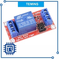 MERAH Relay 1 Channel High Low Trigger Optocoupler PCB Red