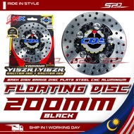 Floating Disc HJK Y15 Y16 NVX PNP 200MM 220MM 267MM 3 5 Holes Brek Disk Brake Disc Plate Steel CNC A