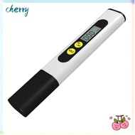 CHERRY TDS Meter, 0-9990ppm Plastic Digital Water Quality Tester, Temperature Compensation 1ppm 2%-3