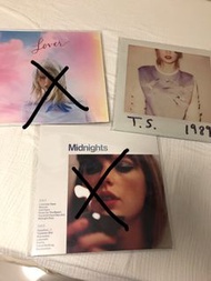 TAYLOR SWIFT LP 黑膠, MIDNIGHTS BLUE 350, 1989 250, LOVER 420, 全要1000, SF-EXPRESS
