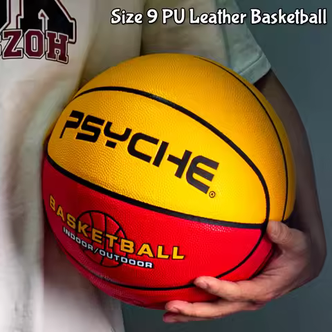 PSYCHE PU Leather Oversize Size 9 Basketball Moisture-Wicking Durable Water-Resistant Anti-Slip Trai