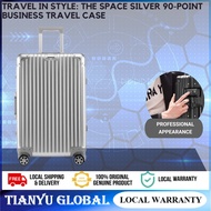 90 Ninetygo All Around Guard Solis Metal Crew Carryon Aluminum Frame Luggage Suitcase