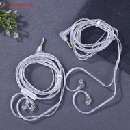 [thevatipoem] 3.5MM 2PIN In Ear Wired Earphones KZ Silver Plated KZ Earphones Cables Upgrade Cable W