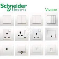 Schneider Vivace Switches White KB15 KB31/1 KB32/1 KB31D20NE SIRIM APPROVED