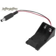 9V Volt Battery Holder Box Case Plug 5.5X2.1 for  Breadboard Power Supply