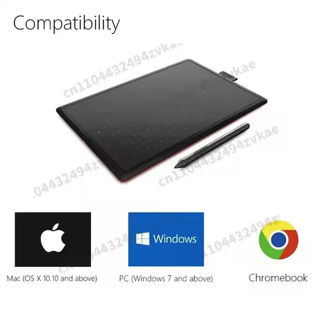 CTL-472 Digital Graphic Tablet for Drawing Painting &Game OSU, 2048 Level Pen Tablet Support Android